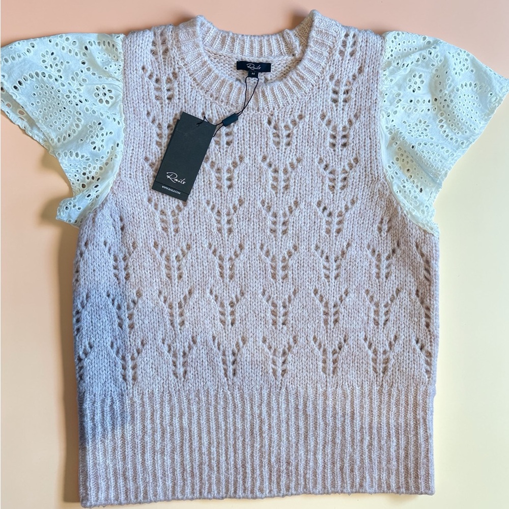 Rails Everly Contrast Top NWT